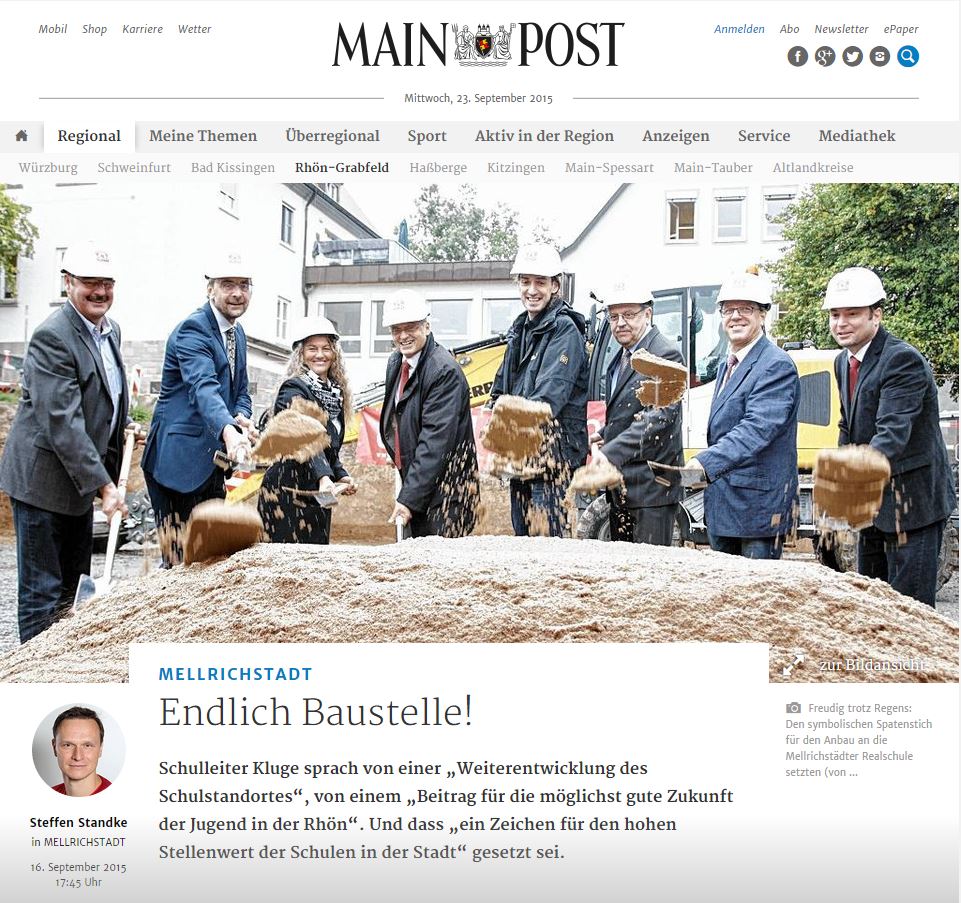 Spatenstich-Mainpost – wukowojac architekten